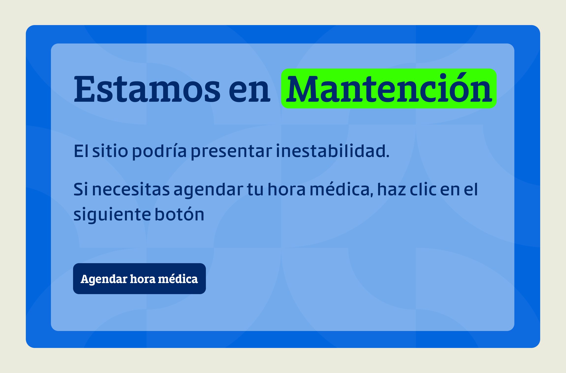 Mantención